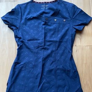 Heartsoul scrub top. Like new condition